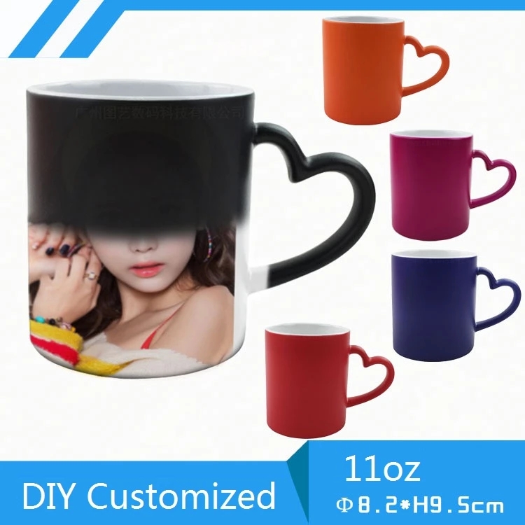 Sublimation Mug White - DIY 맞춤형 매직 머그컵 350ML 온수