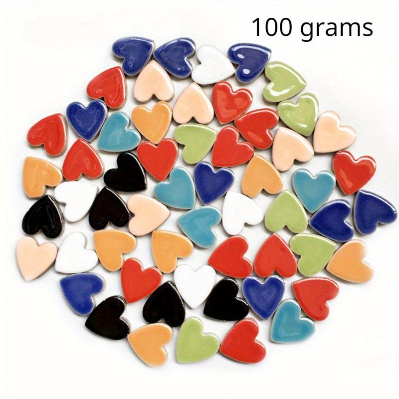 하트 모양 세라믹 모자이크 타일 세트 DIY 공예 키트 - Ceramic Tile Blank 리뷰 및 가격