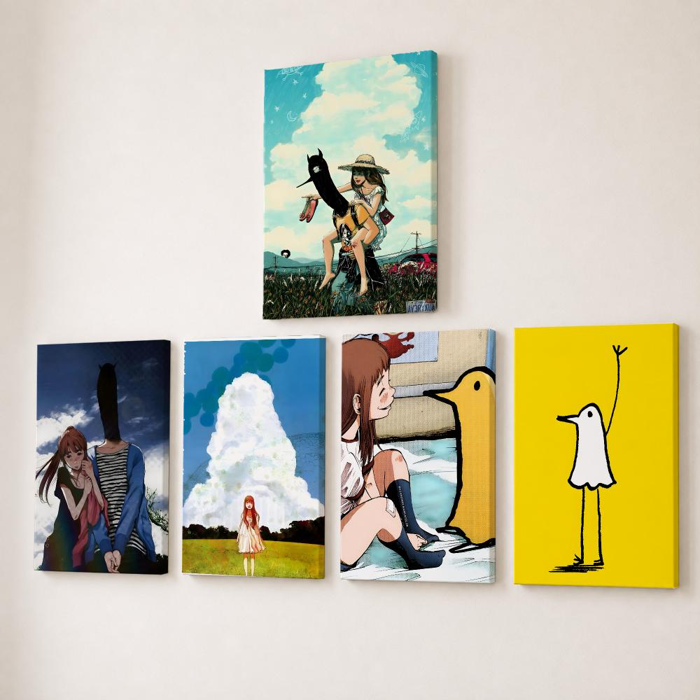 굿나잇 푼푼 애니메이션 그림 캘리그라피 HD 캔버스 벽 - Canvas Wrap Ready 리뷰 및 가격