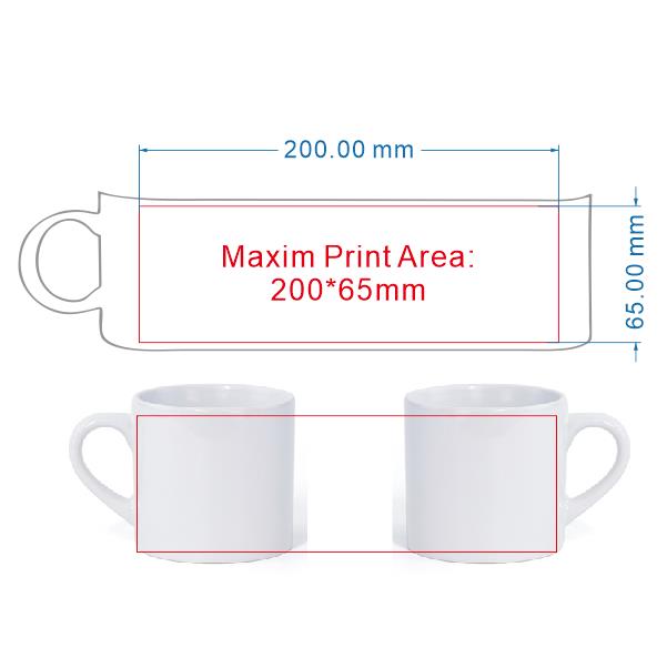 작은 커피 머그잔 DIY 로고 사진 텍스트 사용자 정의 - Sublimation Mug White 리뷰 및 가격