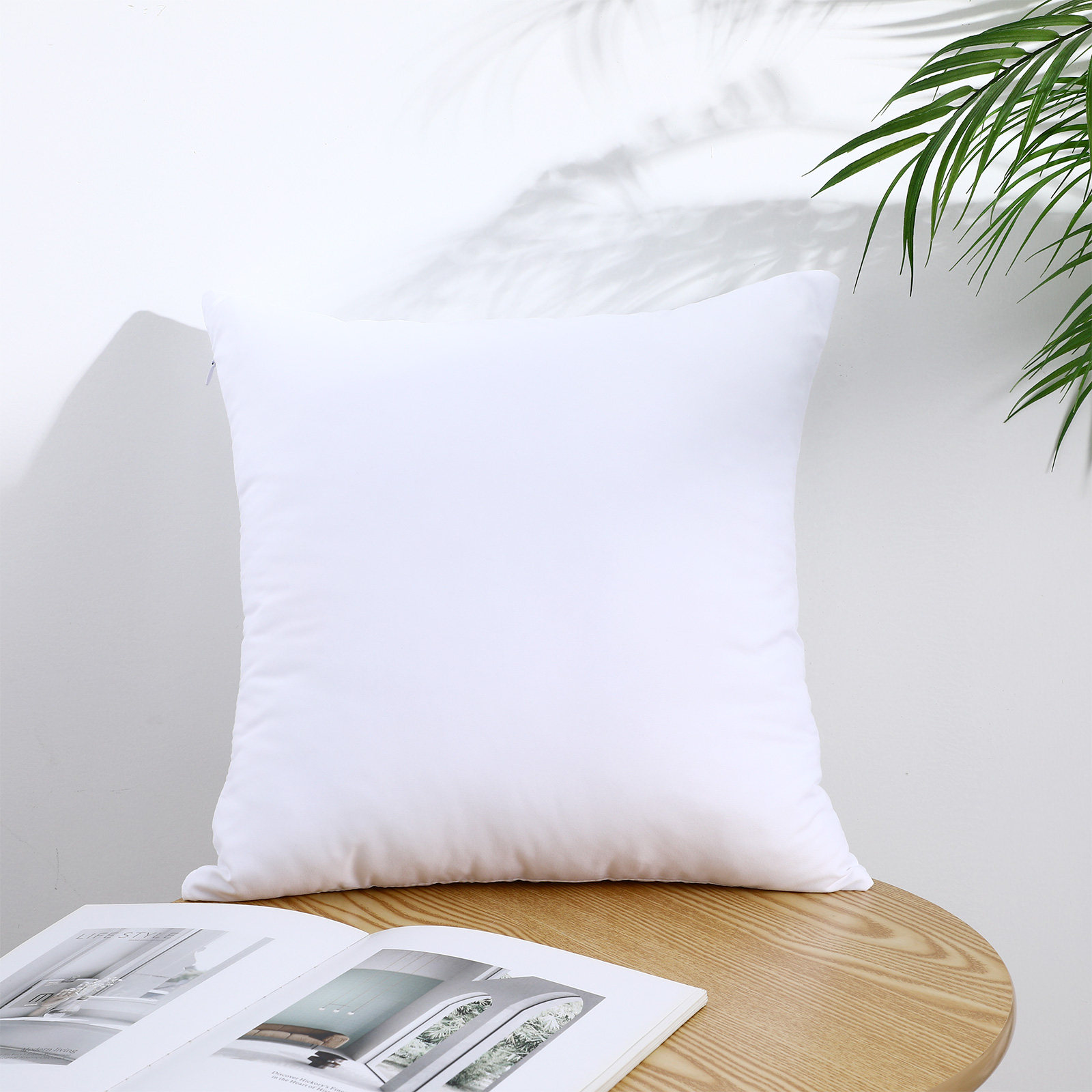 4개 세트, 16x16인치 크기의 흰색 무지 베개 커버 - Pillow Cover Sublimation 리뷰 및 가격