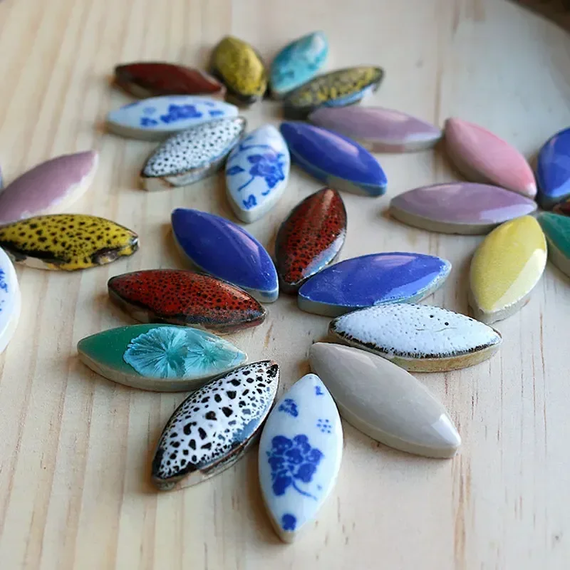 100g 혼합 색상의 불규칙한 모양의 세라믹 모자이크  - Ceramic Tile Blank 리뷰 및 가격