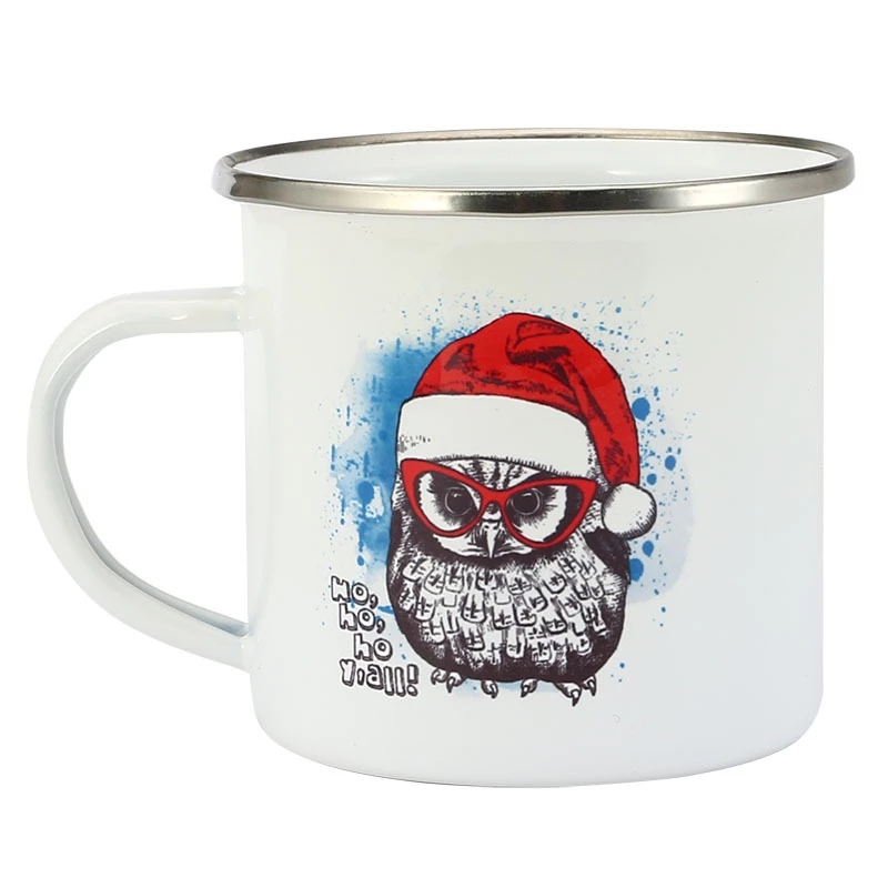 350ML 에나멜 커피 머그컵 DIY 로고 사진 문구  - Sublimation Mug White 리뷰 및 가격