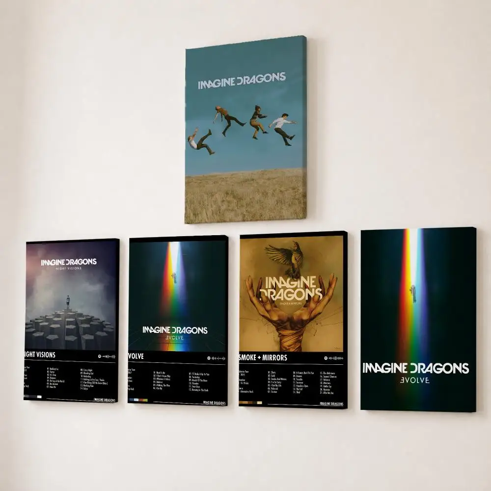 락 밴드 ‘이미지드래곤스’의 그림과 서예 작품을 HD  - Canvas Wrap Ready 리뷰 및 가격