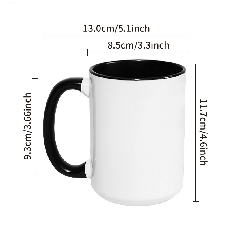 450ML 15온스 대용량 컵 DIY 맞춤 제작 세라믹 - Sublimation Mug White 리뷰 및 가격